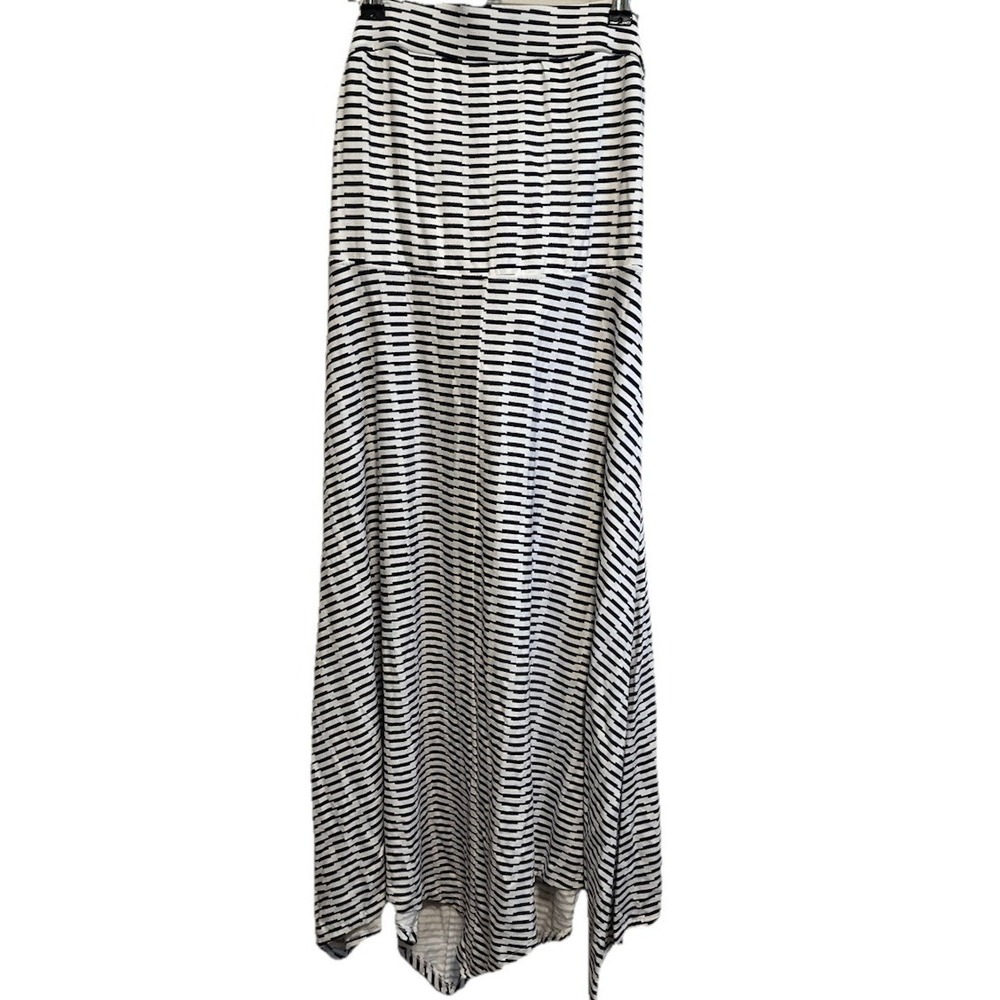 The C Brand Women's American Blue Icon Maxi Dress Sz XL NWT Geometric Print